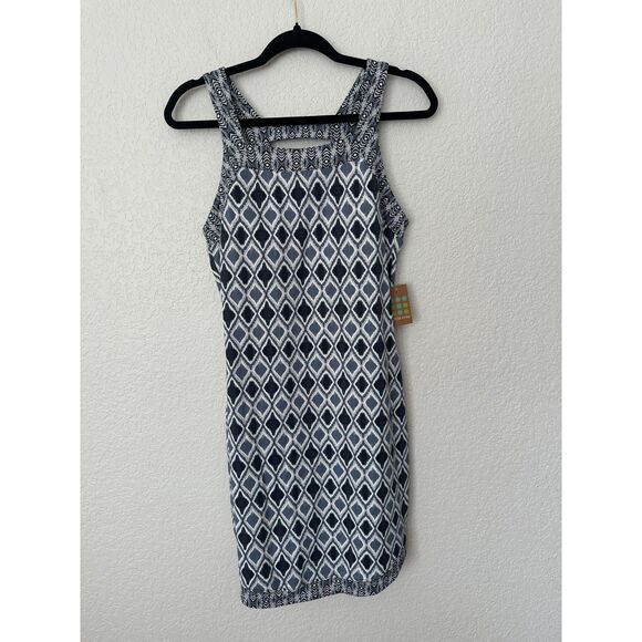 Title Nine Ladder Back Built In Bra Dress Turkish Tile NWT Size Small - Picture 1 of 10